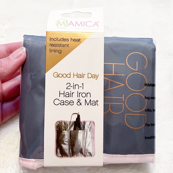 miamica Hair New Miamica Good Hair Day 2 Hair Iron Case And Mat
